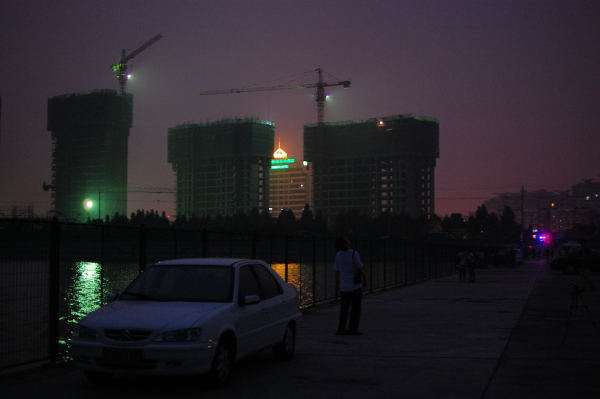 Totalité à Jinshanwei - Eclipse 2009